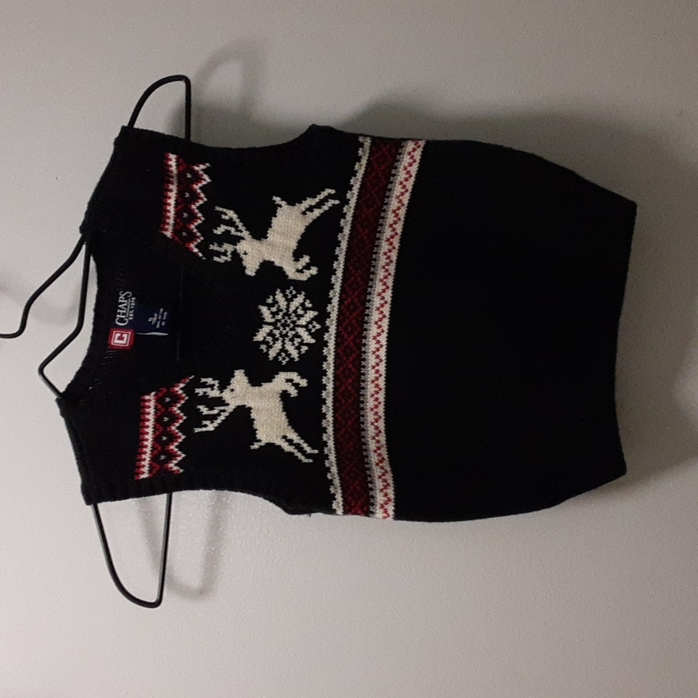 Chaps Kids Size 5 Raindeer Sweater